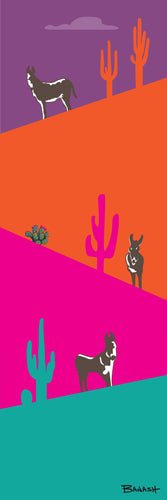 BURRO ~ CACTUS ~ SWITCHBACKS ~ NEON ~ 1:3
