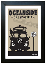 Load image into Gallery viewer, OCEANSIDE ~ SURF BUS GRILL ~ PIER ~ HWY 1 ~ 2:3