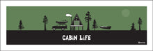 Load image into Gallery viewer, CABIN LIFE ~ RAFT LAND CRUISER ~ FOREST ~ 8x24