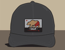 Load image into Gallery viewer, CALIF. ~ SURF BEAR ~ SEWN PATCH ~ GRAPHIC HAT