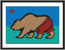 Load image into Gallery viewer, CARDIFF BY THE SEA ~ CALIFORNIA ~ SURF BEAR ~ 3:4