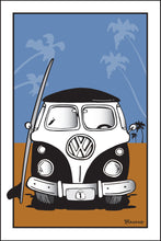 Load image into Gallery viewer, CALIFORNIA ~ SURF BUS GRILL ~ OLD HWY 1 ~ SAND LINES ~ 2:3