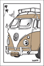 Load image into Gallery viewer, MAKAWAO TOWN ~ SURF CALIF. STYLE BUS ~ 2:3