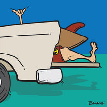Load image into Gallery viewer, SANTA BARBARA ~ CALIF. ~ TAILGATE SURF GREM