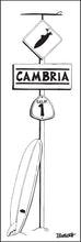 Load image into Gallery viewer, CAMBRIA ~ SURF XING ~ LONGBOARD ~ 1:3