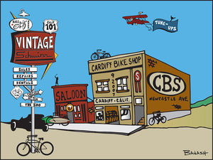 CARDIFF BY THE SEA ~ CARDIFF BIKE SHOP ~ 3:4