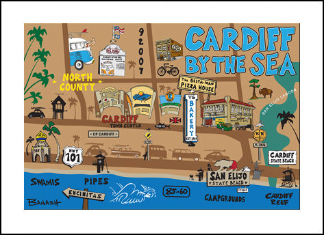 CARDIFF BY THE SEA ~ TOWN ~ 3:4