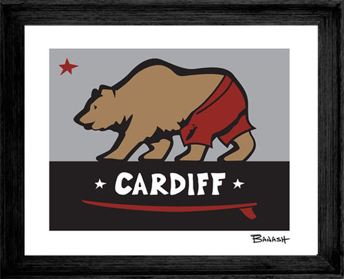 CARDIFF BY THE SEA ~ SURF BEAR ~ 3:4