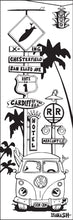 Load image into Gallery viewer, CROSSROADS ~ CARDIFF BY THE SEA ~ SURF XING ~ SIGN POST ~ SURF BUS ~ 1:3