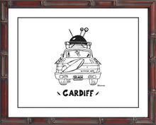 Load image into Gallery viewer, CARDIFF BY THE SEA ~ TOWN ~ SURF EL CAMINO ~ CATCH A LINE ~ 3:4