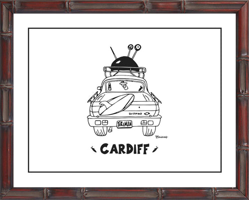 CARDIFF BY THE SEA ~ TOWN ~ SURF EL CAMINO ~ CATCH A LINE ~ 3:4