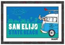 Load image into Gallery viewer, SAN ELIJO STATE BEACH ~ CARDIFF BY THE SEA ~ GREM 10 ~ SURF BUS ~ SURF RIDES ~ 2:3