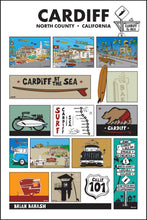 Load image into Gallery viewer, CARDIFF BY THE SEA ~ NORTH COUNTY ~ CALIF. ~ LOCAL TOWN ~ 2:3