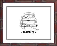 Load image into Gallery viewer, CARDIFF BY THE SEA ~ SURF PICKUP TAIL ~ CATCH A LINE ~ 3:4