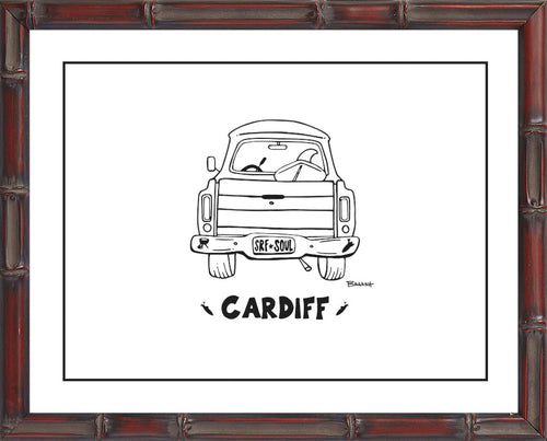 CARDIFF BY THE SEA ~ SURF PICKUP TAIL ~ CATCH A LINE ~ 3:4