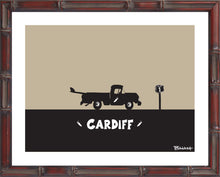 Load image into Gallery viewer, CARDIFF BY THE SEA ~ SURF PICKUP ~ HWY 1 ~ 3:4