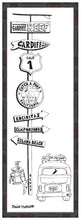 Load image into Gallery viewer, CARDIFF REEF ~ SIGN POST ~ SURF BUS ~ 1:3