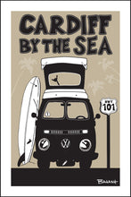Load image into Gallery viewer, CARDIFF BY THE SEA ~ SURF CAMPER BUS GRILL ~ 2:3