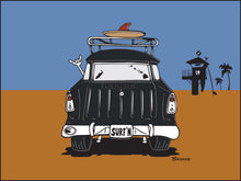 Load image into Gallery viewer, CARDIFF BY THE SEA ~ SURF NOMAD TAIL ~ TOWER 19 ~ SAND LINES ~ 3:4