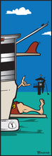 Load image into Gallery viewer, CARDIFF BY THE SEA ~ SURF SHACK GREM ~ TOWER 19 ~ SEAFOAM