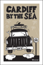 Load image into Gallery viewer, CARDIFF BY THE SEA ~ SURF NOMAD TAIL ~ AIR ~ BLACK N TAN ~ 2:3