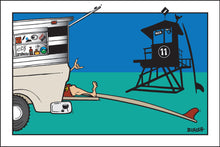 Load image into Gallery viewer, CARDIFF BY THE SEA ~ TAILGATE SHACK SURF GREM ~ SEASIDE REEF ~ TOWER 11 ~ 2:3