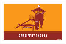 Load image into Gallery viewer, CARDIFF BY THE SEA ~ TOWER 19 ~ LIFEGUARD LONGBOARD ~ CATCH A SURF ~ 2:3