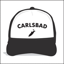 Load image into Gallery viewer, CARLSBAD ~ BOARD LOGO ~ GRAPHIC HAT