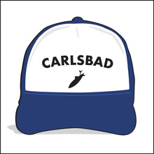Load image into Gallery viewer, CARLSBAD ~ BOARD LOGO ~ GRAPHIC HAT