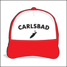 Load image into Gallery viewer, CARLSBAD ~ BOARD LOGO ~ GRAPHIC HAT