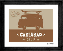 Load image into Gallery viewer, CARLSBAD ~ SURF BUS ~ CATCH SAND ~ 3:4