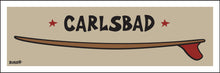 Load image into Gallery viewer, CARLSBAD ~ RED FIN ~ SURFBOARD ~ 1:3