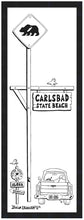 Load image into Gallery viewer, CARLSBAD ~ TOWN ~ STATE BEACH ~ SURF XING ~ SURF PICKUP TAIL ~ 1:3