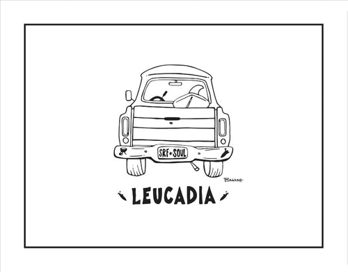 LEUCADIA ~ SURF PICKUP TAIL ~ CATCH A LINE ~ 3:4