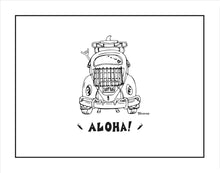 Load image into Gallery viewer, ALOHA ~ SURF BUG TAIL ~ CATCH A LINE ~ 3:4