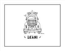 Load image into Gallery viewer, LE&#39;AHI ~ WAIKIKI ~ SURF BUG TAIL ~ CATCH A LINE ~ 3:4