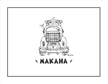 Load image into Gallery viewer, MAKAHA ~ WAI&#39;ANAE TOWN ~ SURF BUG TAIL ~ CATCH A LINE ~ 3:4
