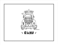 Load image into Gallery viewer, O&#39;AHU ~ SURF BUG TAIL ~ CATCH A LINE ~ 3:4