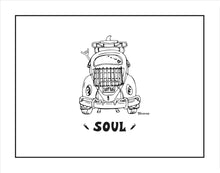 Load image into Gallery viewer, O&#39;AHU ~ SOUL ~ SURF BUG TAIL ~ CATCH A LINE ~ 3:4