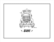 Load image into Gallery viewer, O&#39;AHU ~ SURF ~ SURF BUG TAIL ~ CATCH A LINE ~ 3:4