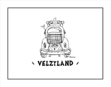 Load image into Gallery viewer, VELZYLAND ~ PUPUKEA TOWN ~ SURF BUG TAIL ~ CATCH A LINE ~ 3:4