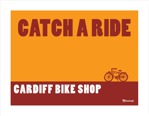 CARDIFF BIKE SHOP ~ AUTOCYCLE ~ CATCH A RIDE ~ 3:4