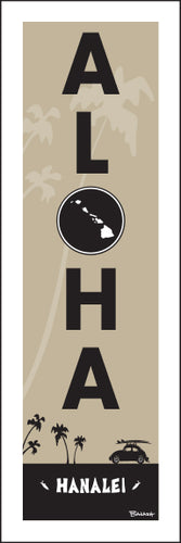HANALEI ~ ALOHA ~ SURF BUG ~ 1:3