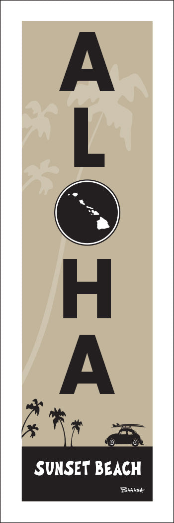 SUNSET BEACH ~ ALOHA ~ SURF BUG ~ 1:3