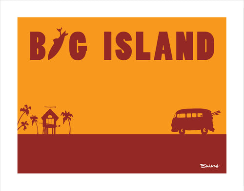 BIG ISLAND ~ HAWAI'I ~ SURF BUS ~ SURF HUT ~ CATCH A SURF ~ 3:4