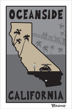 Load image into Gallery viewer, OCEANSIDE ~ CALIFORNIA STATE ~ SURF BUG ~ 3:4
