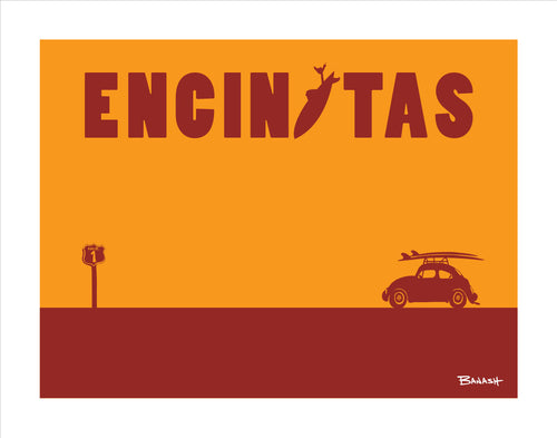 ENCINITAS ~ SURF BUG ~ HWY 1 ~ CATCH A SURF ~ 3:4