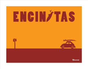 ENCINITAS ~ SURF BUG ~ HWY 1 ~ CATCH A SURF ~ 3:4