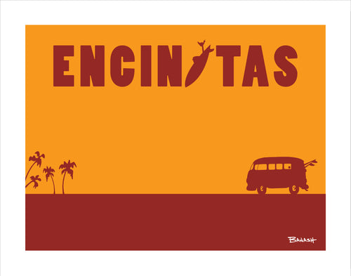 ENCINITAS ~ SURF BUS ~ PALMS ~ CATCH A SURF ~ 3:4