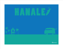 Load image into Gallery viewer, HANALEI ~ SURF HUT ~ SURF BUS ~ SEAFOAM ~ 3:4